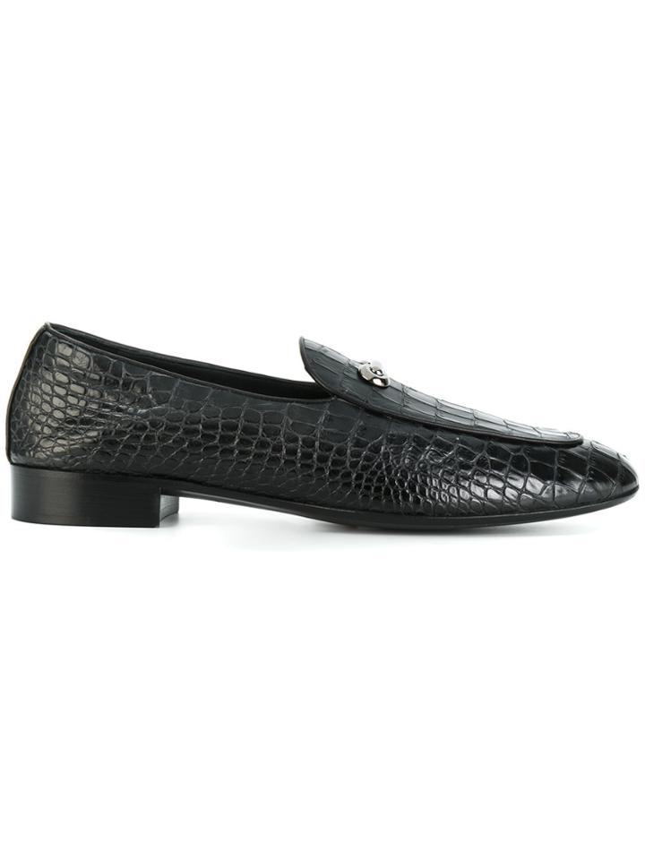 Giuseppe Zanotti Design Archibald Classic Loafers - Black