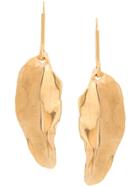 Marni Leaf Shape Earrings - Gold