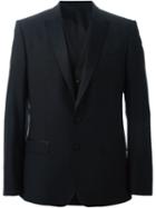 Dolce & Gabbana Three-piece Dinner Suit, Men's, Size: 48, Black, Silk/polyester/viscose/virgin Wool