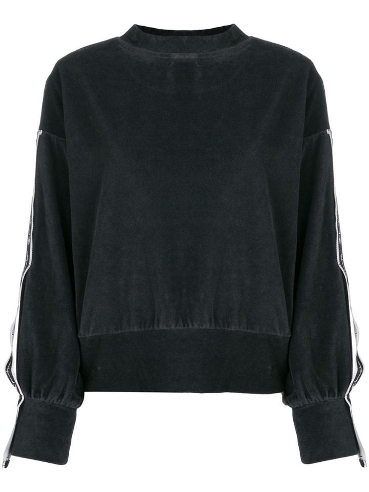 Champion Velvet Sweater - Grey