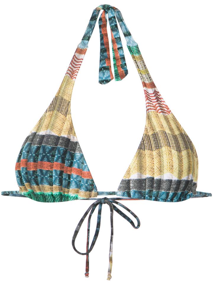 Lygia & Nanny Tame Printed Bikini Top - Multicolour