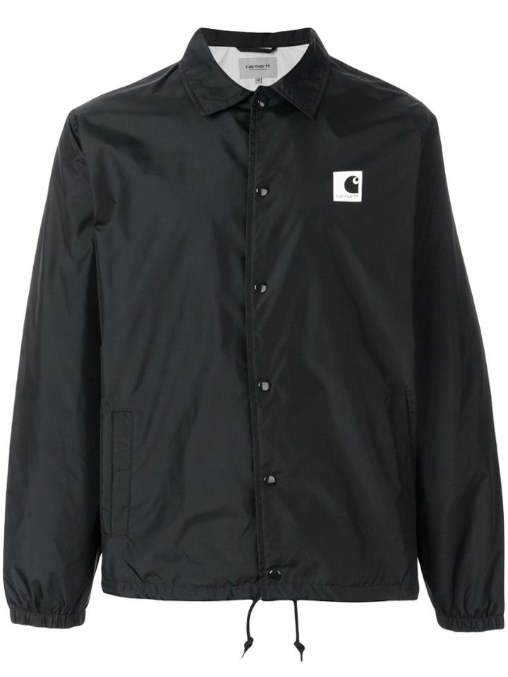 Carhartt Logo Fitted Jacket - Blue