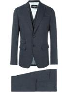 Dsquared2 London Three-piece Suit, Men's, Size: 52, Wool/cotton/polyester