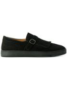 Santoni Neresoy Slippers - Black