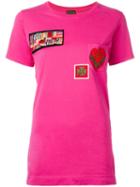Mr & Mrs Italy Multipatch T-shirt - Pink