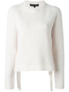 Proenza Schouler Side Tie Jumper, Women's, Size: Medium, Nude/neutrals, Cashmere/wool