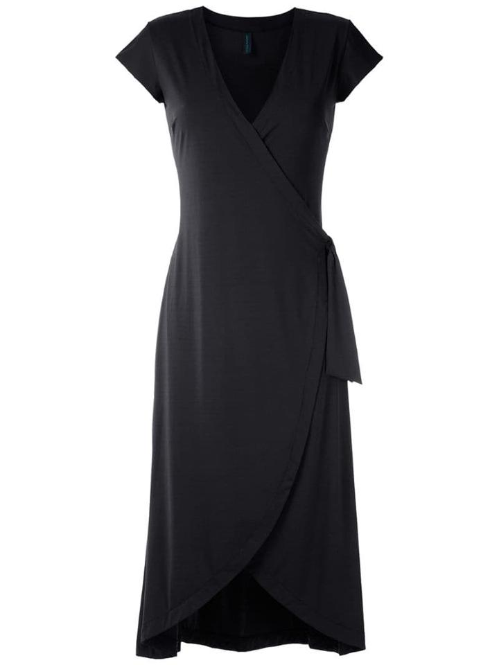 Lygia & Nanny Vestido Falcão Uv Liso - Black