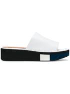Robert Clergerie Quenor Slides - White
