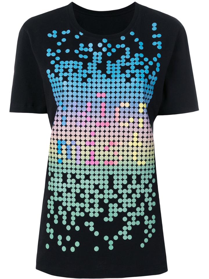 Paco Rabanne Graphic Print T-shirt - Black