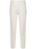 Le Tricot Perugia Slim-fit Tailored Trousers - Neutrals