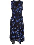 Proenza Schouler Falling Flower Print Dress