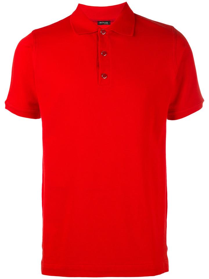 Kiton - Classic Polo Shirt - Men - Cotton - Xl, Red, Cotton