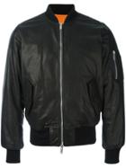 Unravel Project 'seta' Bomber Jacket - Black