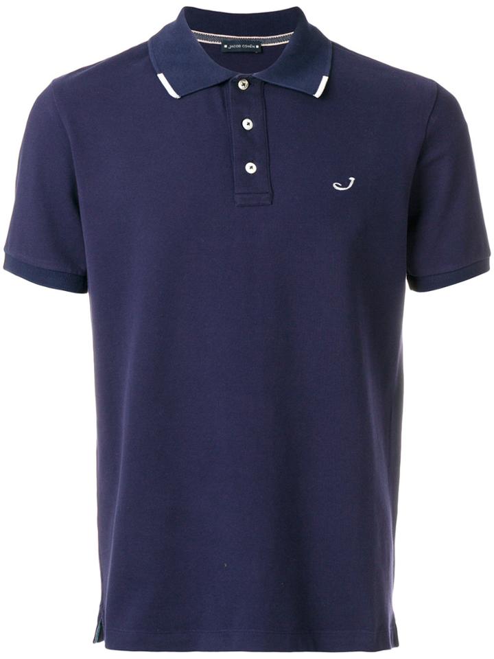 Jacob Cohen Stretch Polo Shirt - Blue