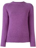A.p.c. 'édimbourg' Jumper, Women's, Size: Small, Pink/purple, Wool