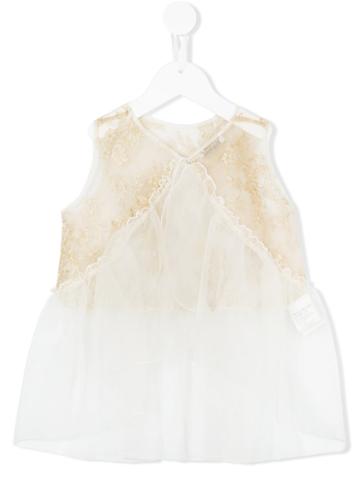 I Pinco Pallino - Sheer Tutu Tulle Dress - Kids - Nylon/polyester/viscose - 6 Yrs, Grey