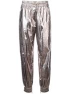 Jason Wu Metallic Structured Trousers - Silver