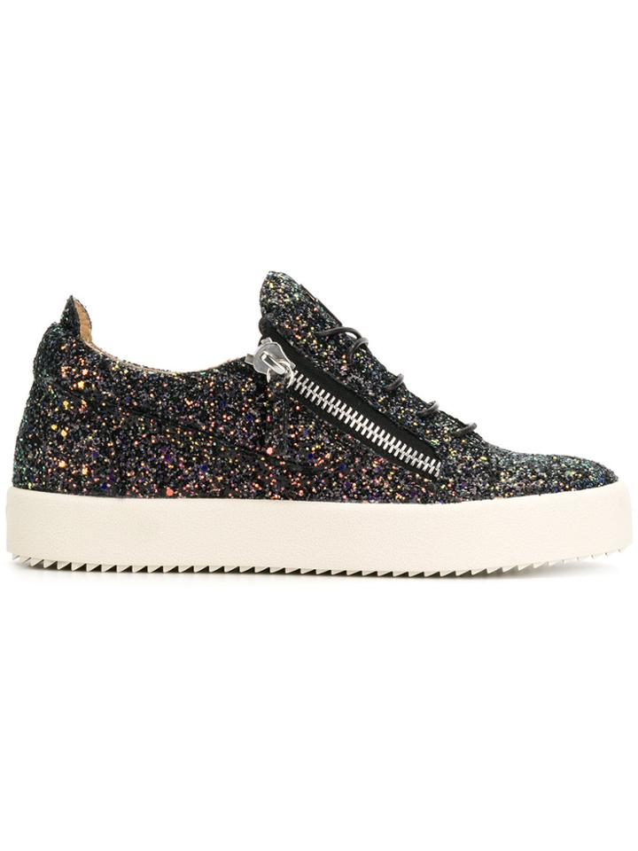 Giuseppe Zanotti Design Glitter May London Sneakers - Multicolour