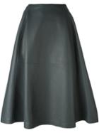 Jil Sander Leather Skirt