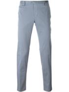 Pt01 Slim Fit Chinos, Men's, Size: 54, Grey, Cotton/spandex/elastane