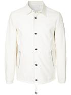 Estnation Leather Jacket - White