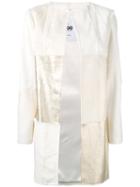 Furs66 - Cappotto Coat - Women - Lamb Fur/kid Leather - 40, White, Lamb Fur/kid Leather