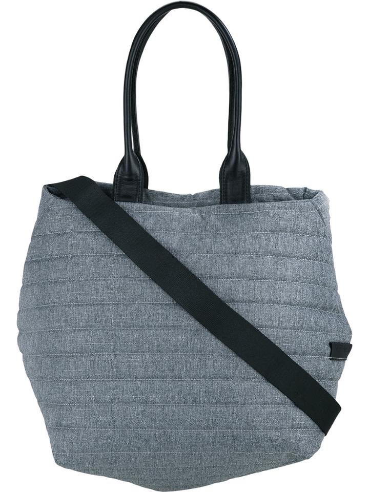 Côte & Ciel Kalix Medium Quilted Tote - Grey