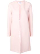 Harris Wharf London Straight-fit Coat - Pink