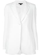 Theory Classic Blazer, Women's, Size: 4, White, Polyester/triacetate