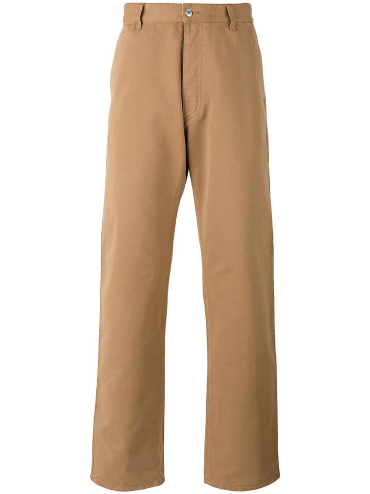 Ami Alexandre Mattiussi Large Fit Trousers - Nude & Neutrals