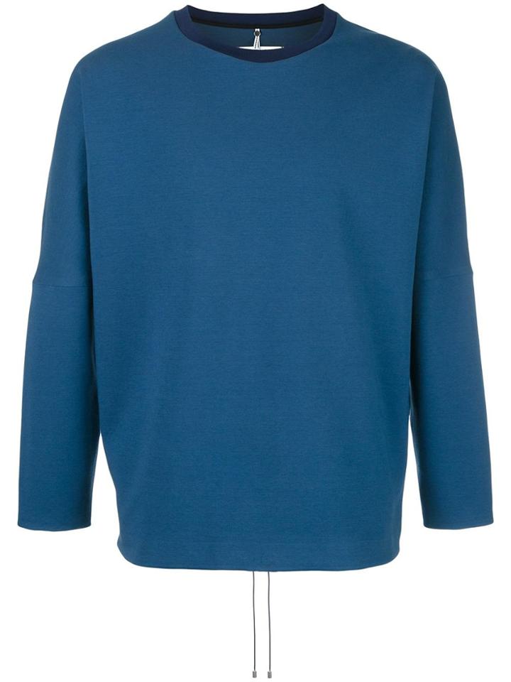 Oamc Pandaemonium Print Sweatshirt - Blue