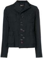 Comme Des Garçons Girl Button Detail Jacket - Black