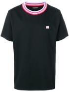 Acne Studios Striped Neckline T-shirt - Black