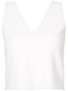 Dvf Diane Von Furstenberg Panelled Knit Top - White