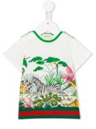 Gucci Kids - Baby Savannah Printed T-shirt - Kids - Cotton - 18-24 Mth, Green