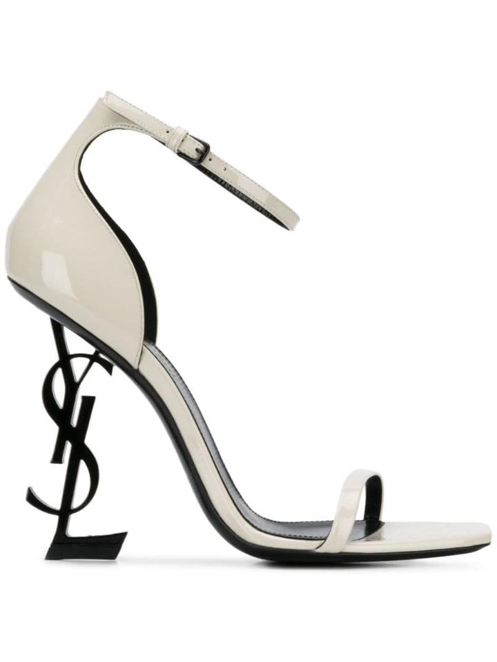 Saint Laurent Opyum Sandals - Neutrals