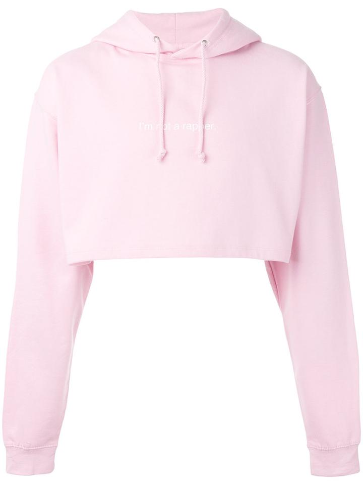 F.a.m.t. - Printed Sweater - Unisex - Cotton - S, Pink/purple, Cotton