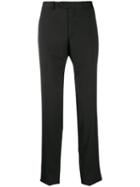 Z Zegna Straight Leg Suit Trousers - Black