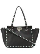 Valentino 'rockstud Rolling' Trapeze Tote