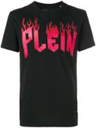 Philipp Plein Plein In Flame T-shirt - Black