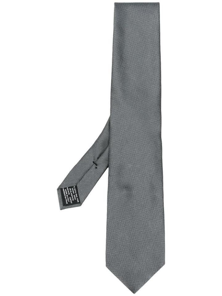 Tom Ford Small Pattern Tie - Grey