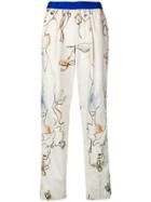 Forte Forte Printed Trousers - Neutrals