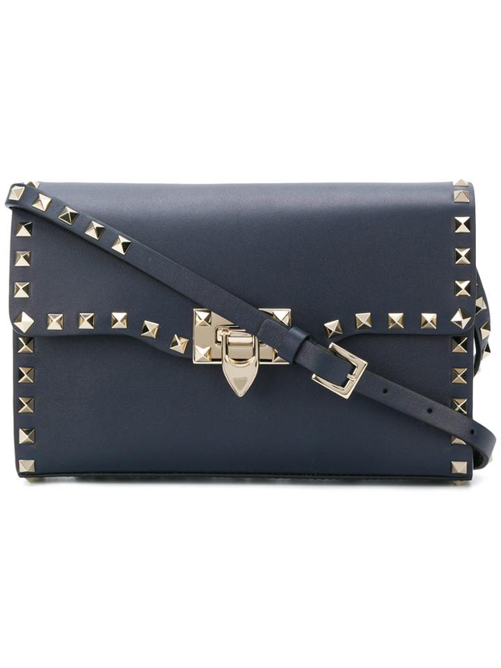 Valentino Free Rockstud Shoulder Bag - Blue