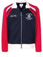 Kent & Curwen Embroidered Rose Sports Jacket - Blue