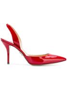 Paul Andrew Sling Back Pumps - Red