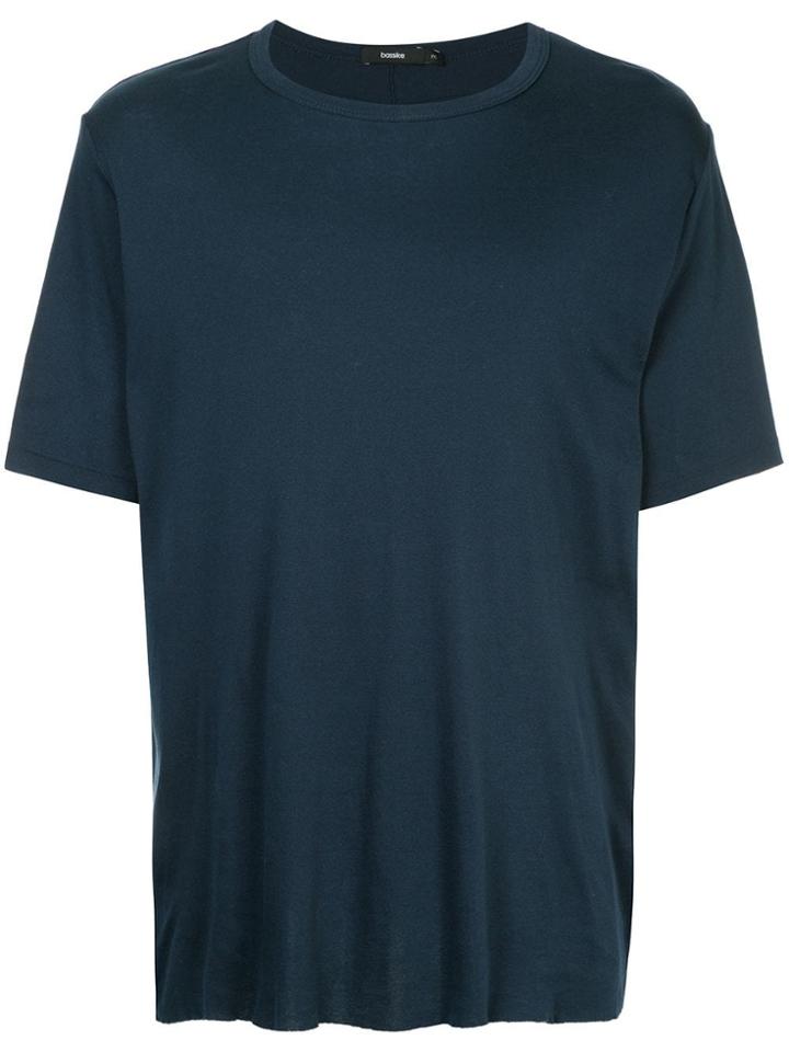 Bassike Washed Effect T-shirt - Blue