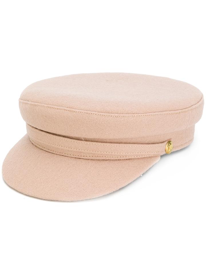 Manokhi Officer's Cap - Nude & Neutrals