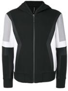 Blackbarrett Colour-block Hooded Sport Jacket