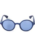 Mykita 'eno' Sunglasses, Adult Unisex, Blue, Plastic/metal (other)