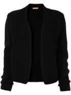 Nehera Ribbed Knit Cardigan - Black